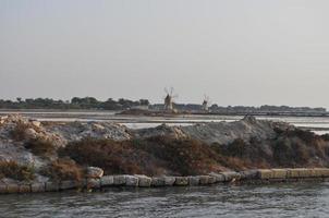 salines salines à marsala photo