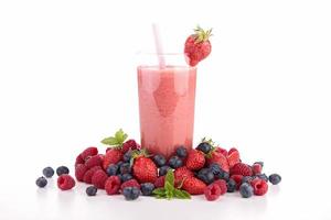 smoothie aux baies photo