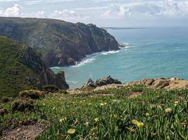 plage, falaise et mer photo