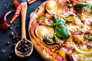 savoureuse pizza