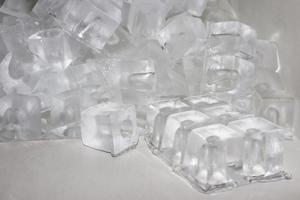 cubes de glace photo