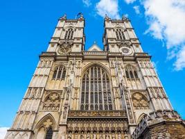 hdr église abbatiale de westminster à londres photo