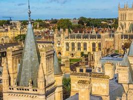 vue aérienne hdr de cambridge photo