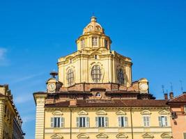 hdr église san lorenzo, turin photo