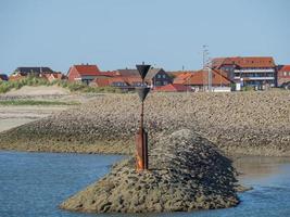 île de baltrum en mer du nord photo