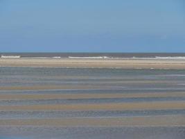 l'île de baltrum en mer du nord photo