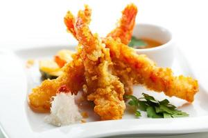 crevettes tempura