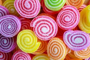 bonbons colorés à la gelée sucrée photo