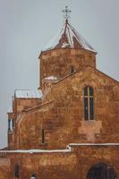 église d'odzun dans le village d'odzun de l'arménie lori. photo