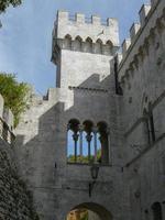 vue sur la ville de rapolano terme photo