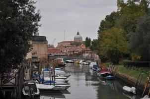 vue sur le canal à venise photo