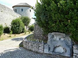 forteresse du château de trsat à rijeka photo