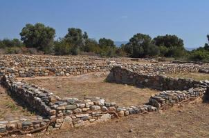 ruines d'olynthe à Chalkidiki photo