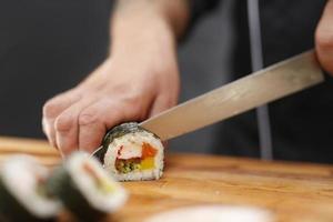 restaurant japonais, sushi photo