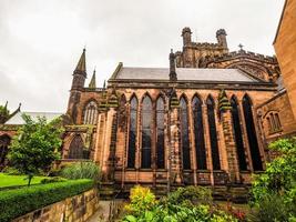 hdr cathédrale de chester à chester photo