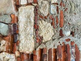 vieux fond de mur de briques. texture de mur de briques photo