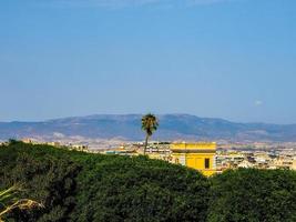 vue aérienne hdr de cagliari photo