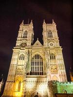 hdr église abbatiale de westminster à londres photo