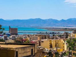 vue aérienne hdr de cagliari photo