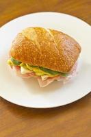 sandwich au pain ciabatta photo