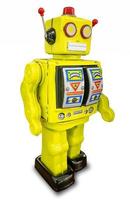 jouet robot rétro