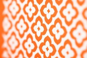 motif thaïlandais sans couture, orange-blanc, style moderne pour le design, la texture, photo