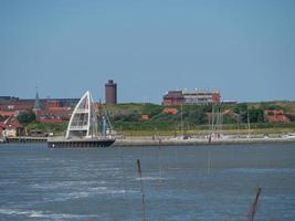 l'ile de juist en mer du nord photo