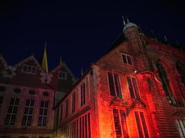 la ville de brême la nuit photo