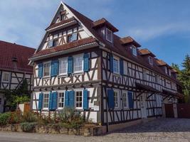 la petite ville de kandel dans le pfalz allemand photo