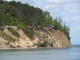 la mer baltique près de gdansk en pologne photo