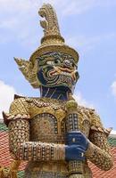 Wat Phra Kaew est un point de repère de la Thaïlande. photo