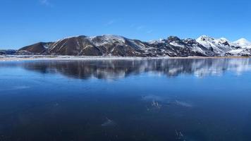 Islande, beau paysage arctique, champ sauvage photo
