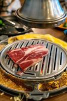 viande grillée à la coréenne ou barbecue coréen