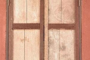 texture de fenêtre en bois photo