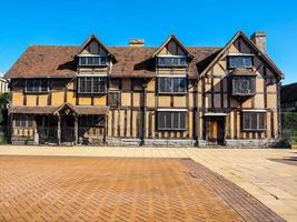 hdr lieu de naissance de shakespeare à stratford upon avon photo