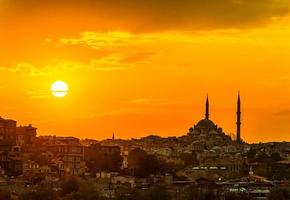 coucher de soleil istanbul