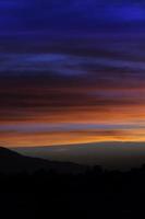 coucher de soleil en Californie photo