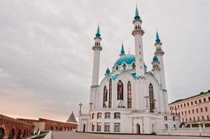 mosquée "kul sharif" à kazan kremlin, tatarstan, russie