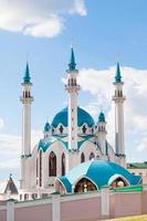 La mosquée kul sharif à kazan kremlin, tatarstan, russie photo