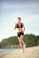 coureur féminin jogging photo