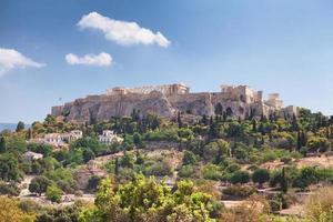 Parthénon sur l'Acropole d'Athènes, Grèce photo