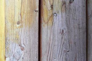 vue rapprochée sur différentes surfaces en bois de planches de bûches et de murs en bois en haute résolution photo