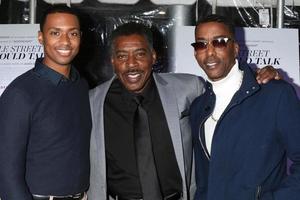 los angeles, 4 décembre - famille d'accueil d'arrington, ernie hudson, miguel a nunez jr à la rue si beale pouvait parler projection à l'arclight hollywood le 4 décembre 2018 à los angeles, ca photo