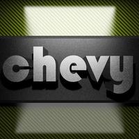 chevy mot de fer sur carbone photo