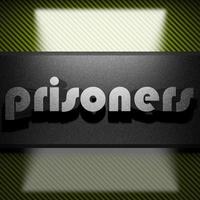 parole de prisonniers de fer sur carbone photo