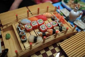 ensemble de sushi