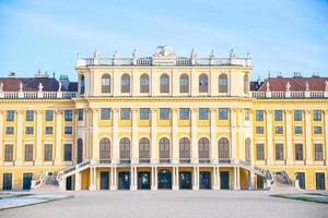 vienne, autriche 2021 - le palais impérial de schonbrunn photo