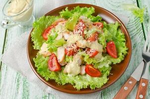 salade de poulet et légumes photo