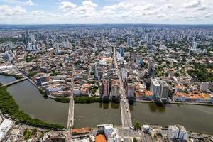 vue aérienne de recife, capitale de pernambuco, brésil. photo