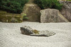 jardin japonais en automne photo